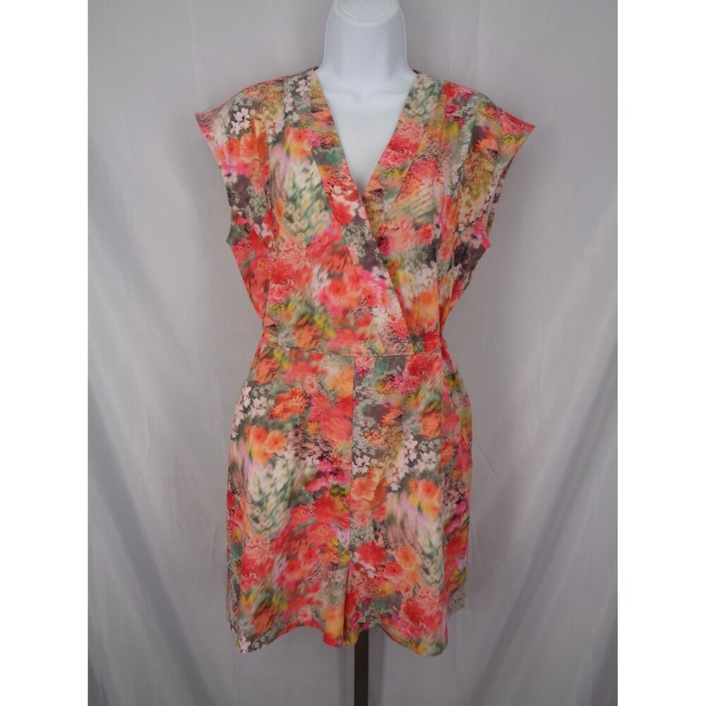 Athleta Floral Marlow Romper Renewed Bloom Pink Size Small - Picture 4 of 16